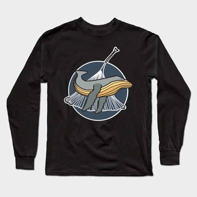 Ginkgo Whale Logo Long Sleeve T-Shirt by Ginkgo Whale